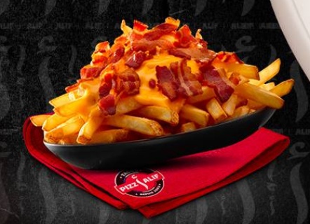Frite cheddar bacon
