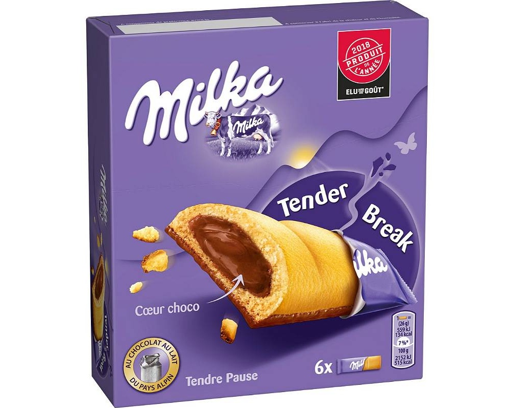 Milka tender break x6