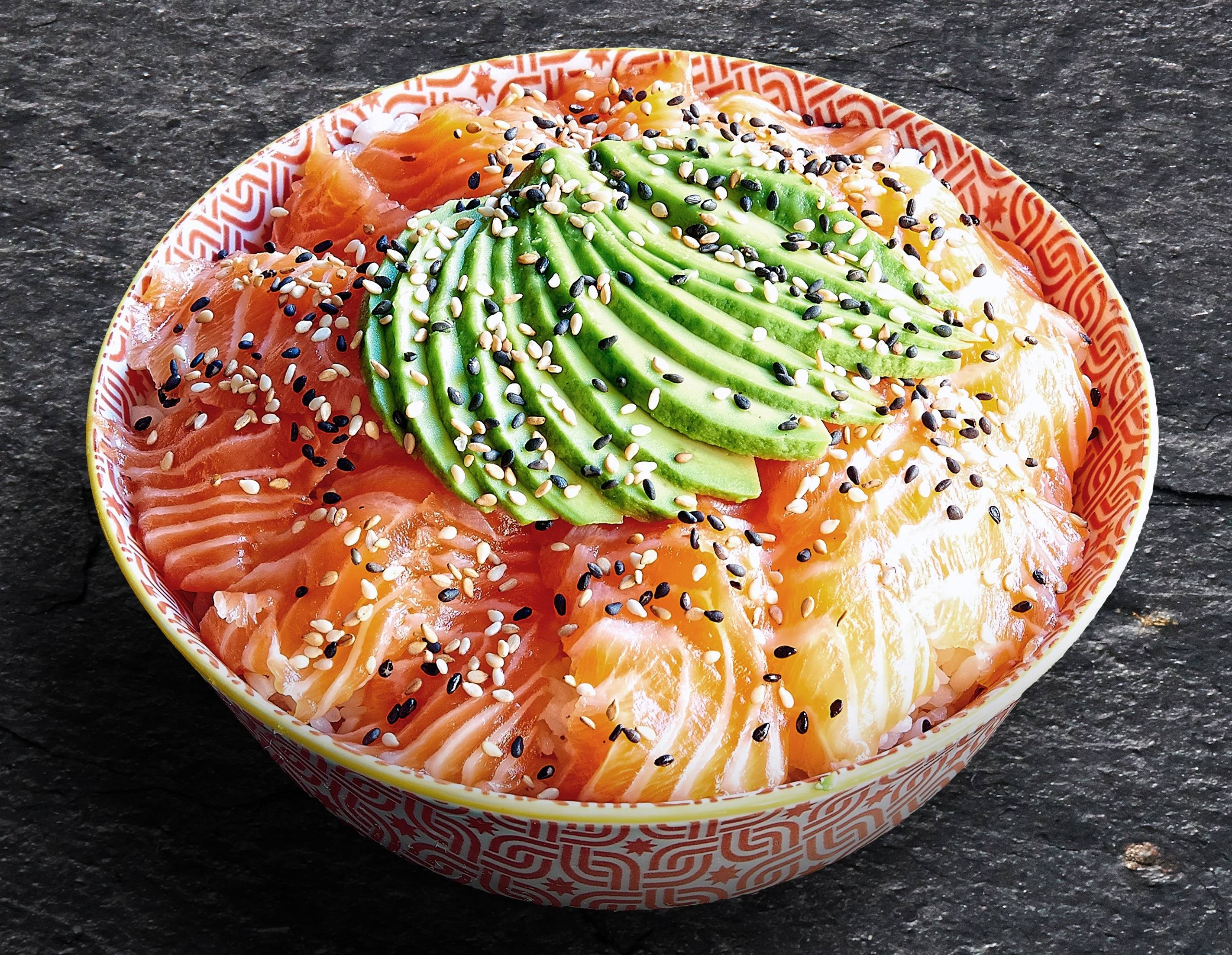 Chirashi saumon