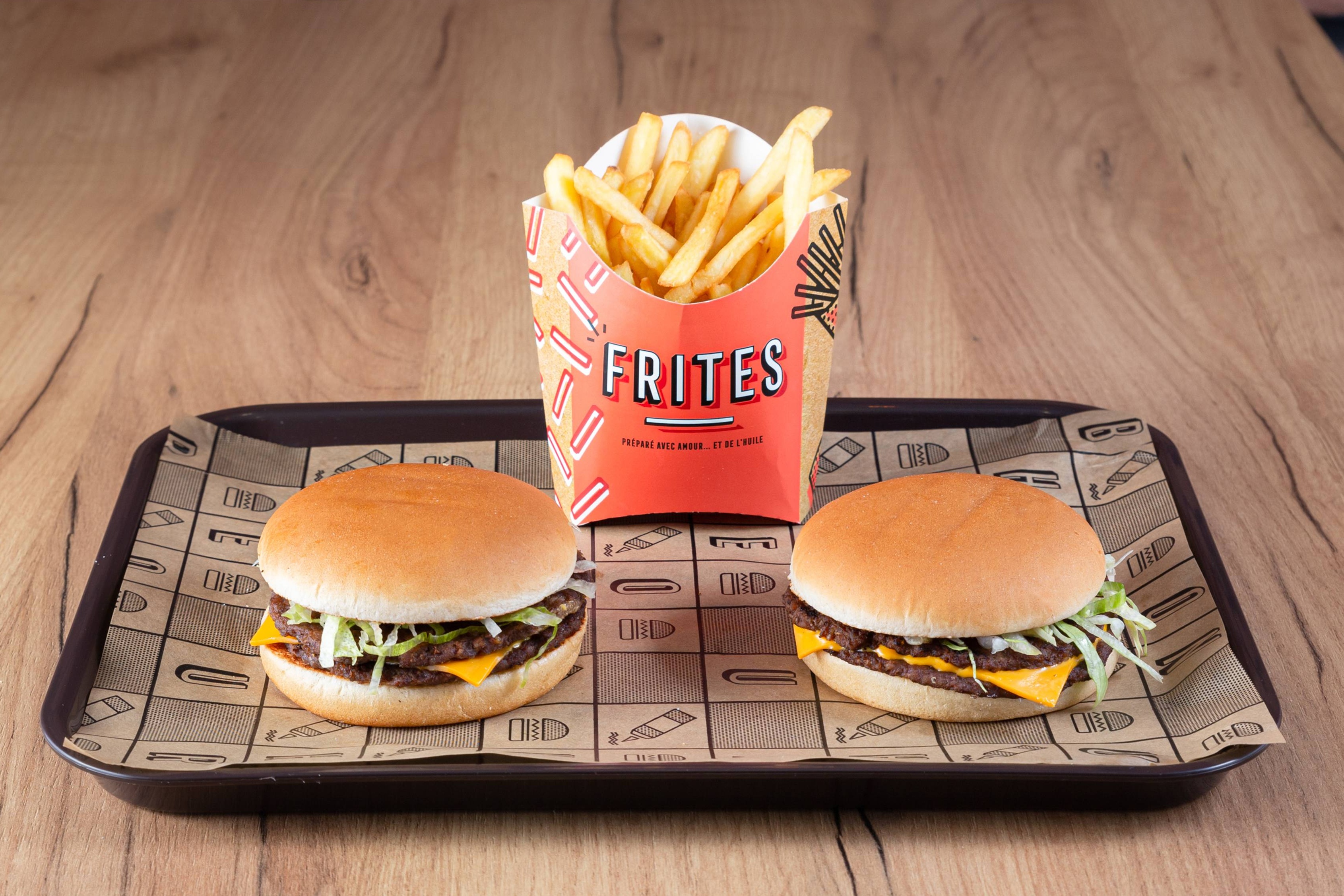 Menu B-11 burger
