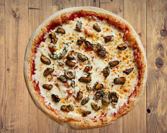 Pizza fruits de mer