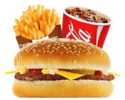 Menu cheeseburger 