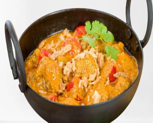 Agneau curry + riz basmati