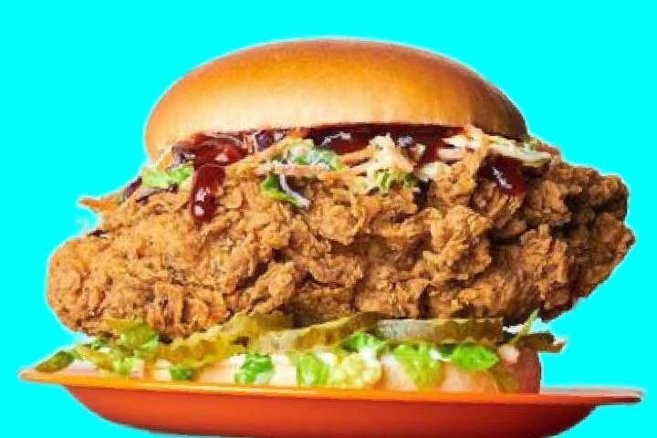 Menu maxi bacon burger