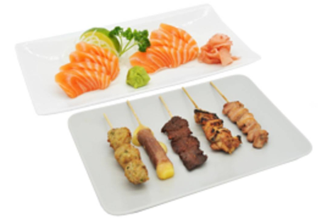 🍣🍢 T1 -Menu Brochettes & Sashimi Saumon 🐟