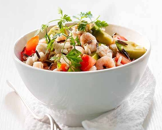Salade crevette 