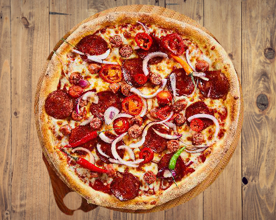 Pizza mexicaine