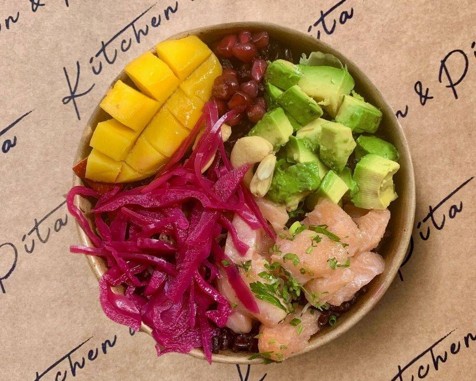 Bowl 🇵🇪Machu Picchu 🐠, céviché de saumon