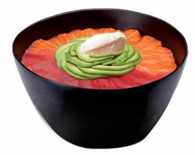 Chirashis thon saumon avocat