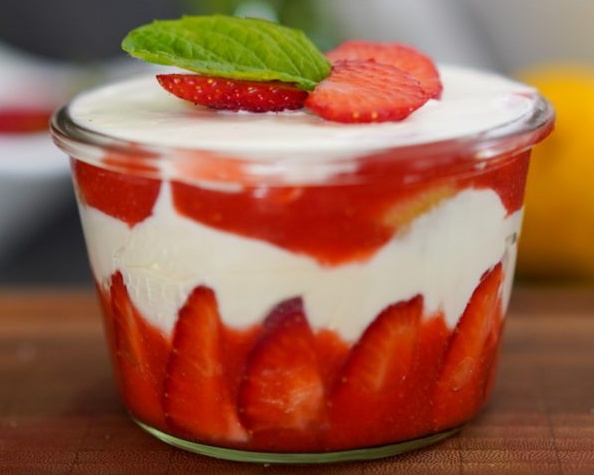 Tiramisu fraise
