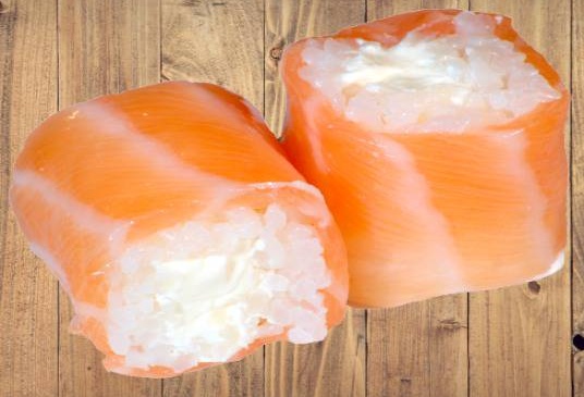 Saumon roll cheese