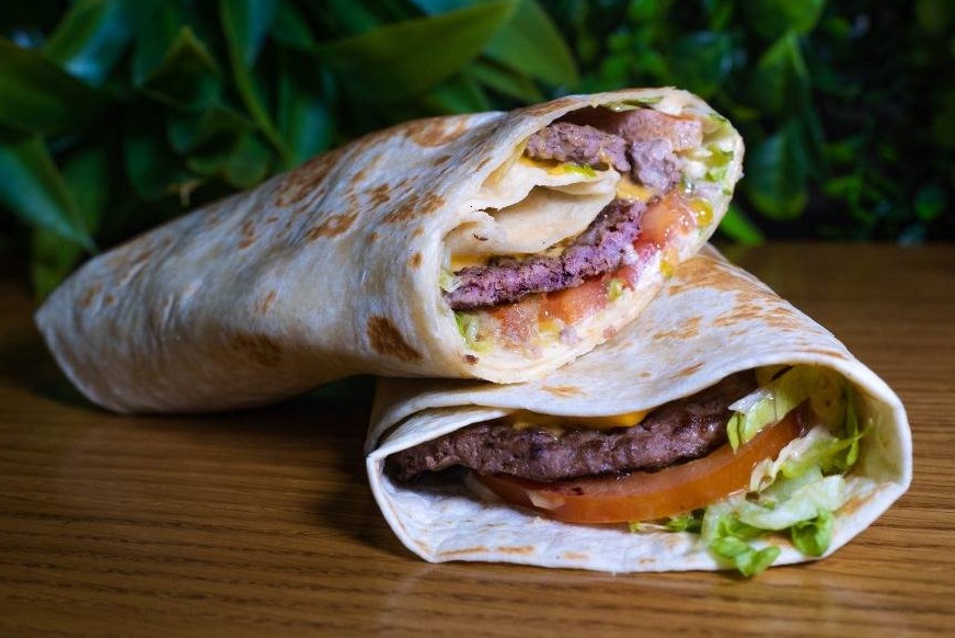 Wrap steak