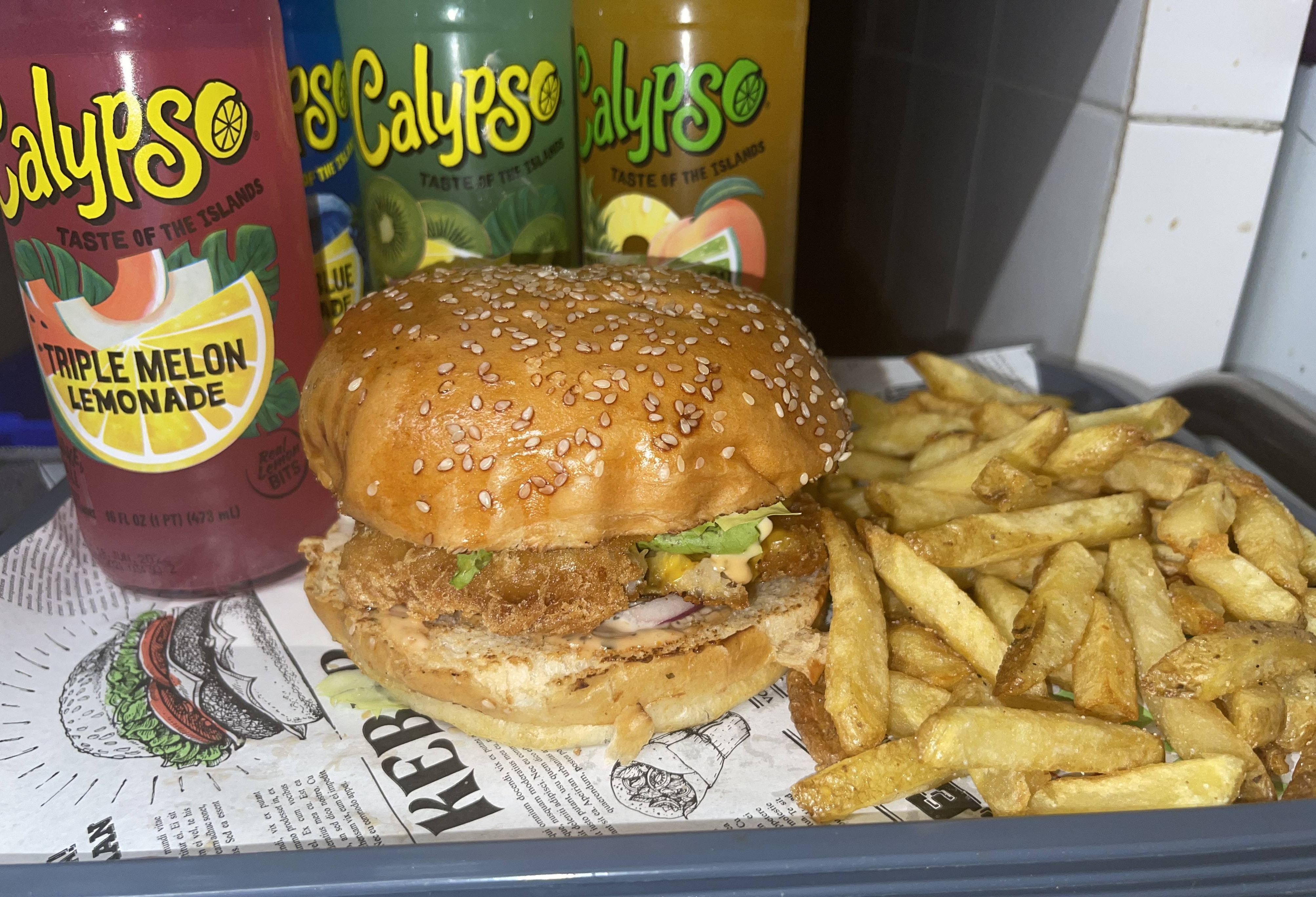 Menu Le Marin Burger🐟 🍔😍 