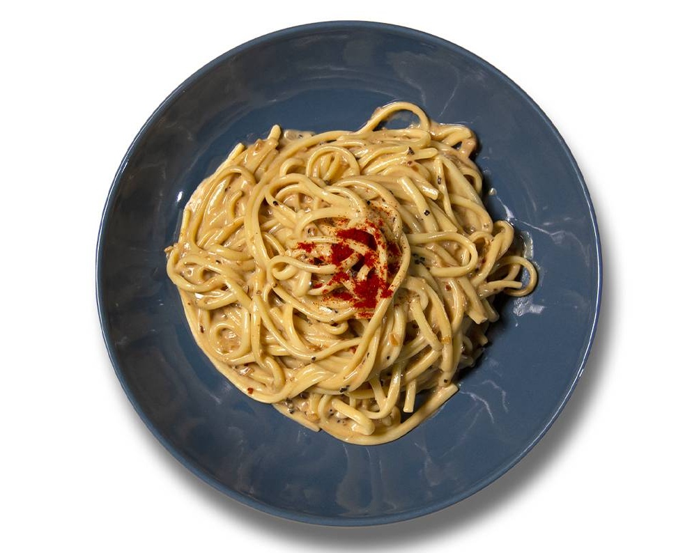 Pâtes sauce aux poivres