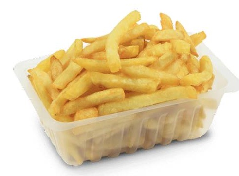Frites sauce fromagère
