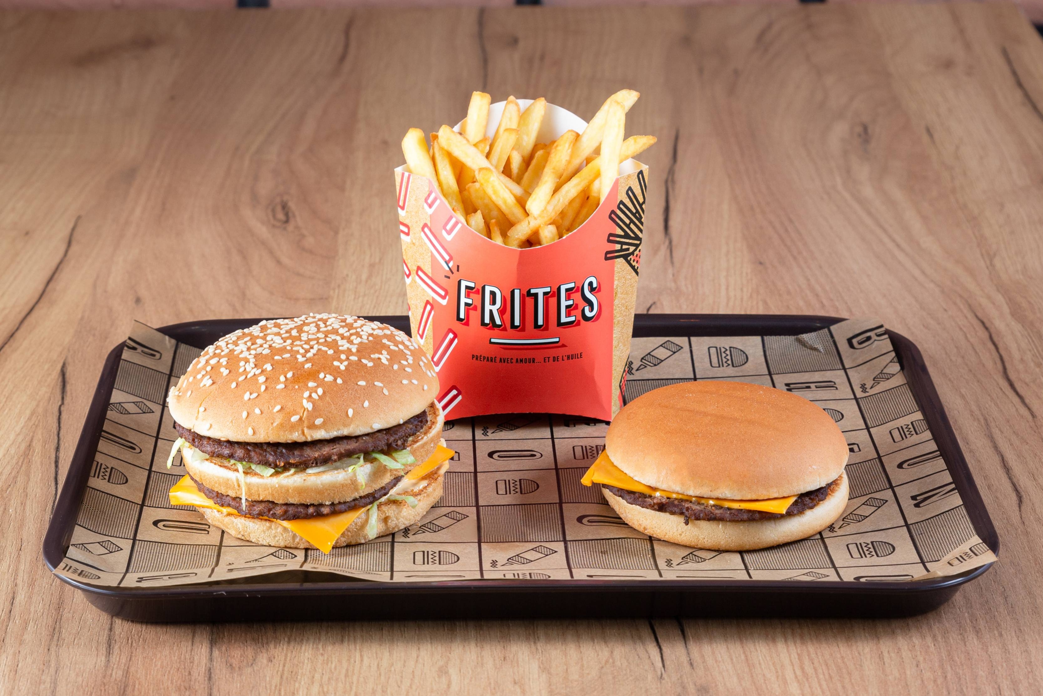Menu B-3 burger