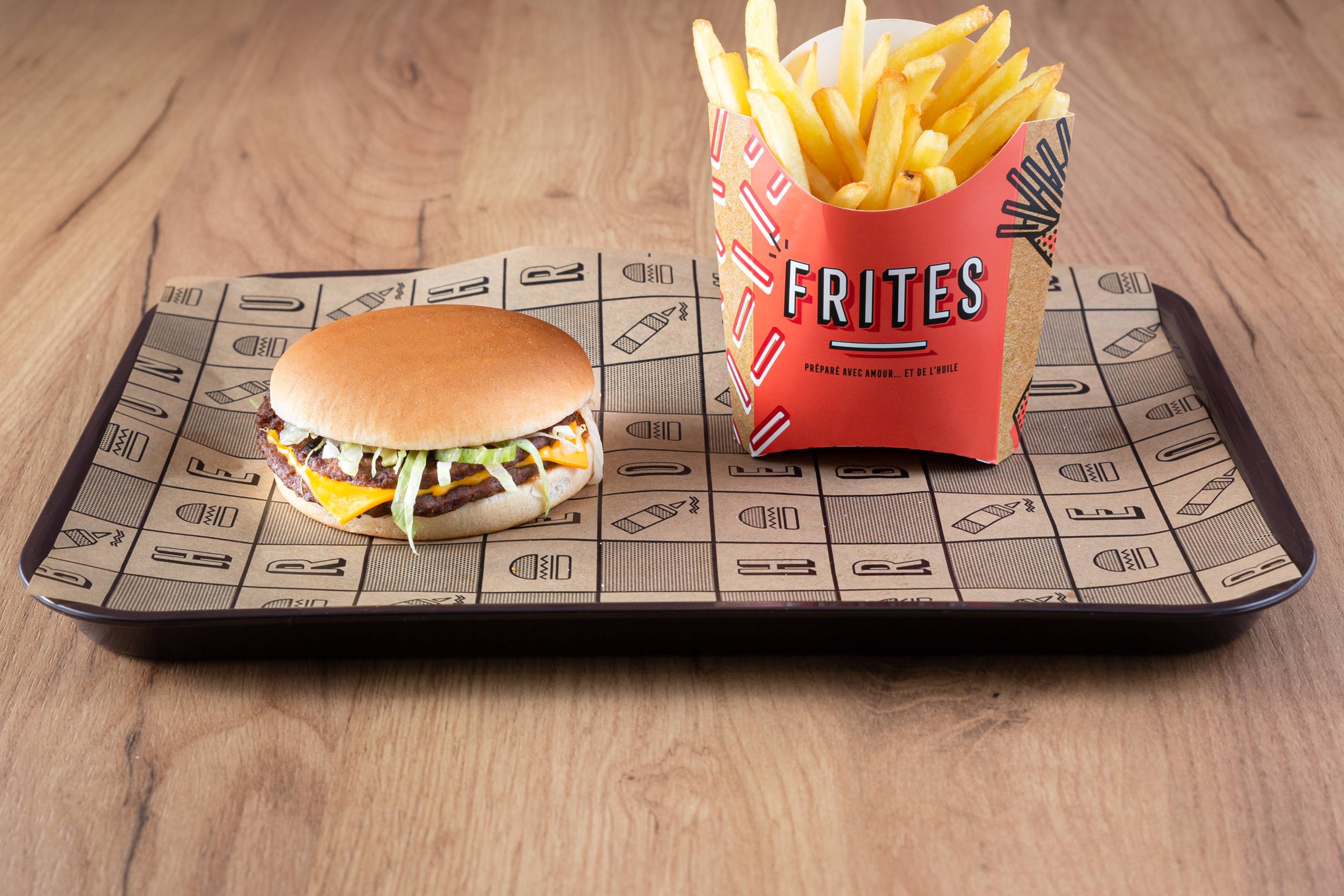 Menu B-burger