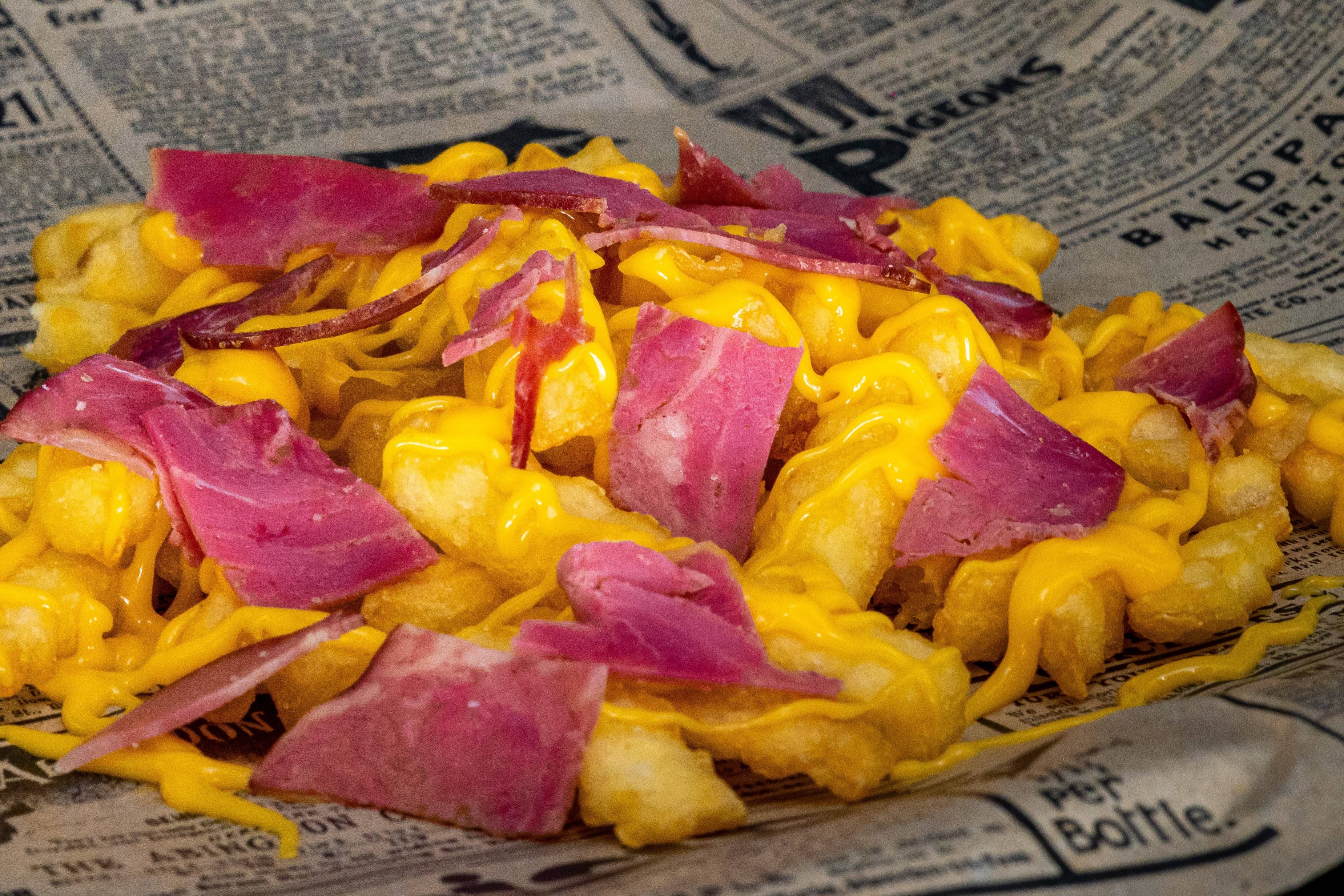Frites Cheddar bacon