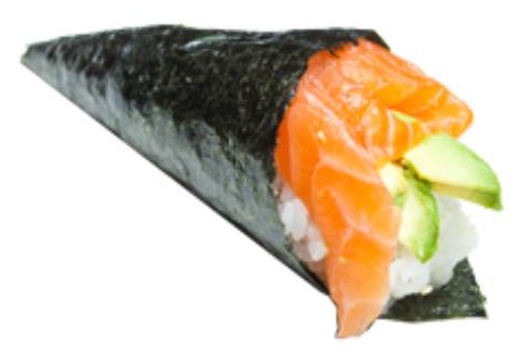 Temaki saumon avocat