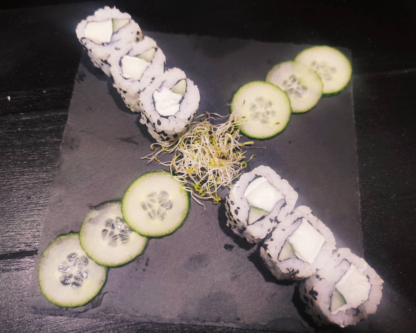 California Roll Concombre Chèvre-miel 🐐🍣🤩