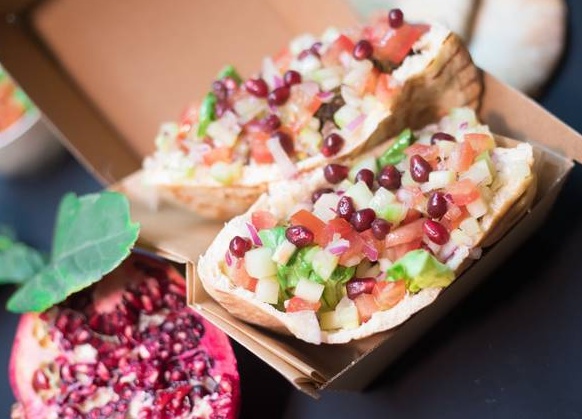 Pita 🇮🇱Tel Aviv, (VG), falafel
