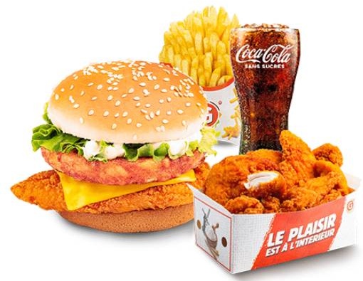 🍔🍔 G10 : 1 Country + 3 Chicken Dips