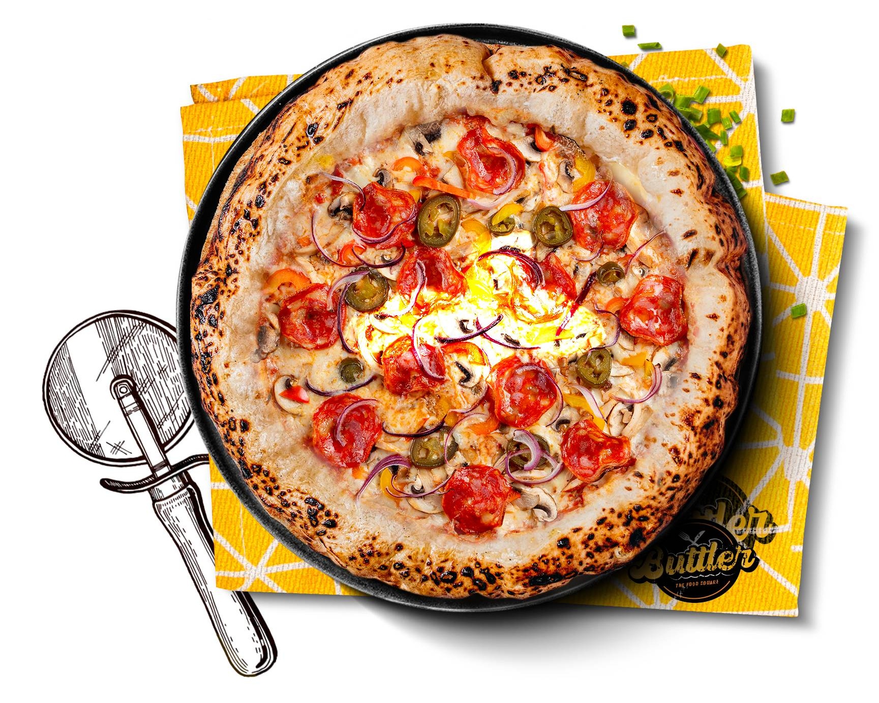 Pizza chorizo