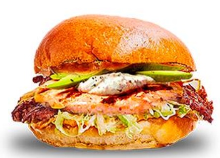🍔Saumon avocado smash burger🍔