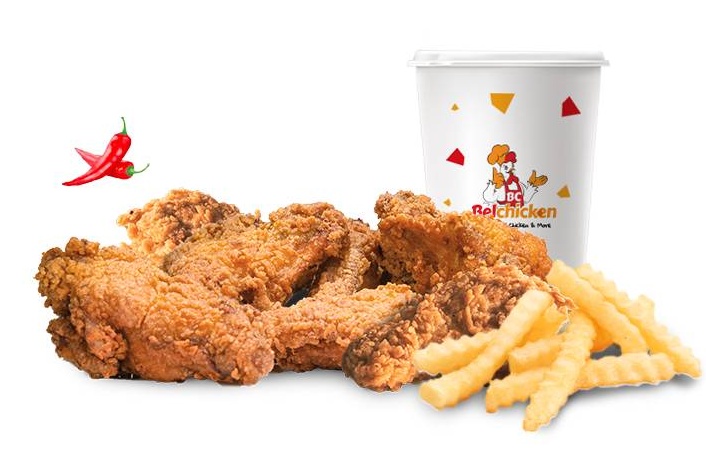8PC. Hot Wings Menu
