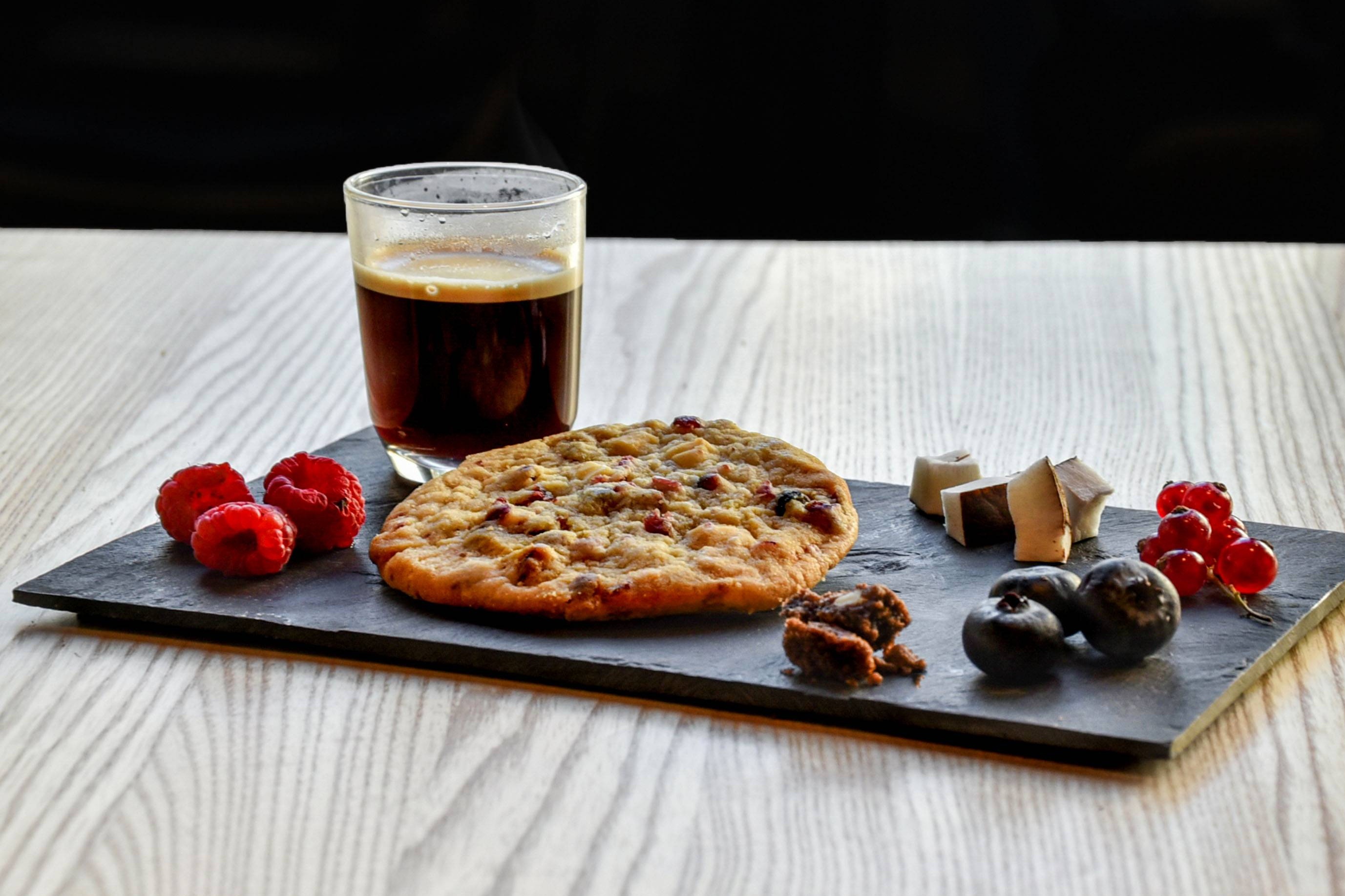 🍪🍓 Cookie chocolat blanc framboise