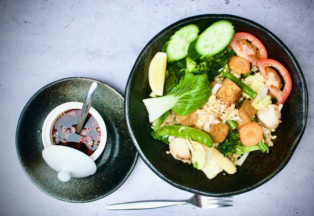 Vegetarian Fried Rice (V)