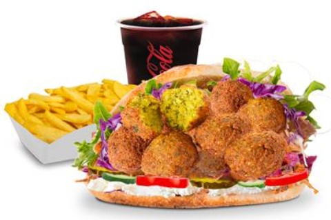 Menu sandwich libanais