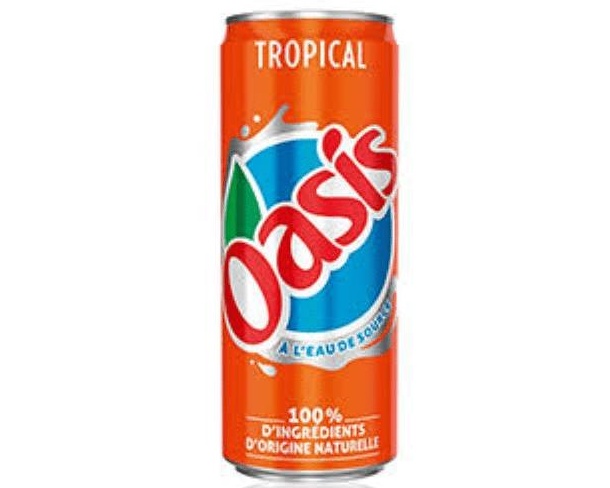 Oasis tropical 33cl