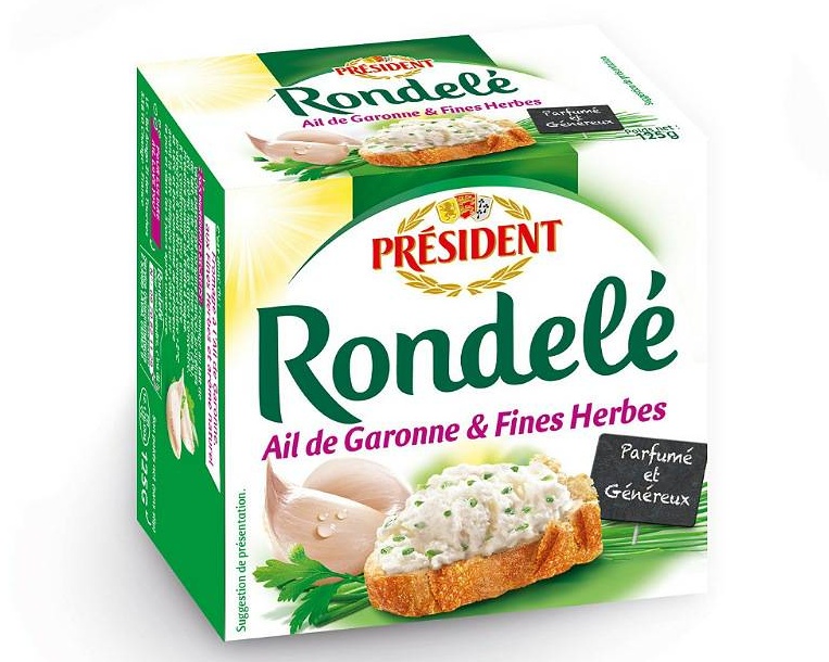 Rondelé ail % fines herbes