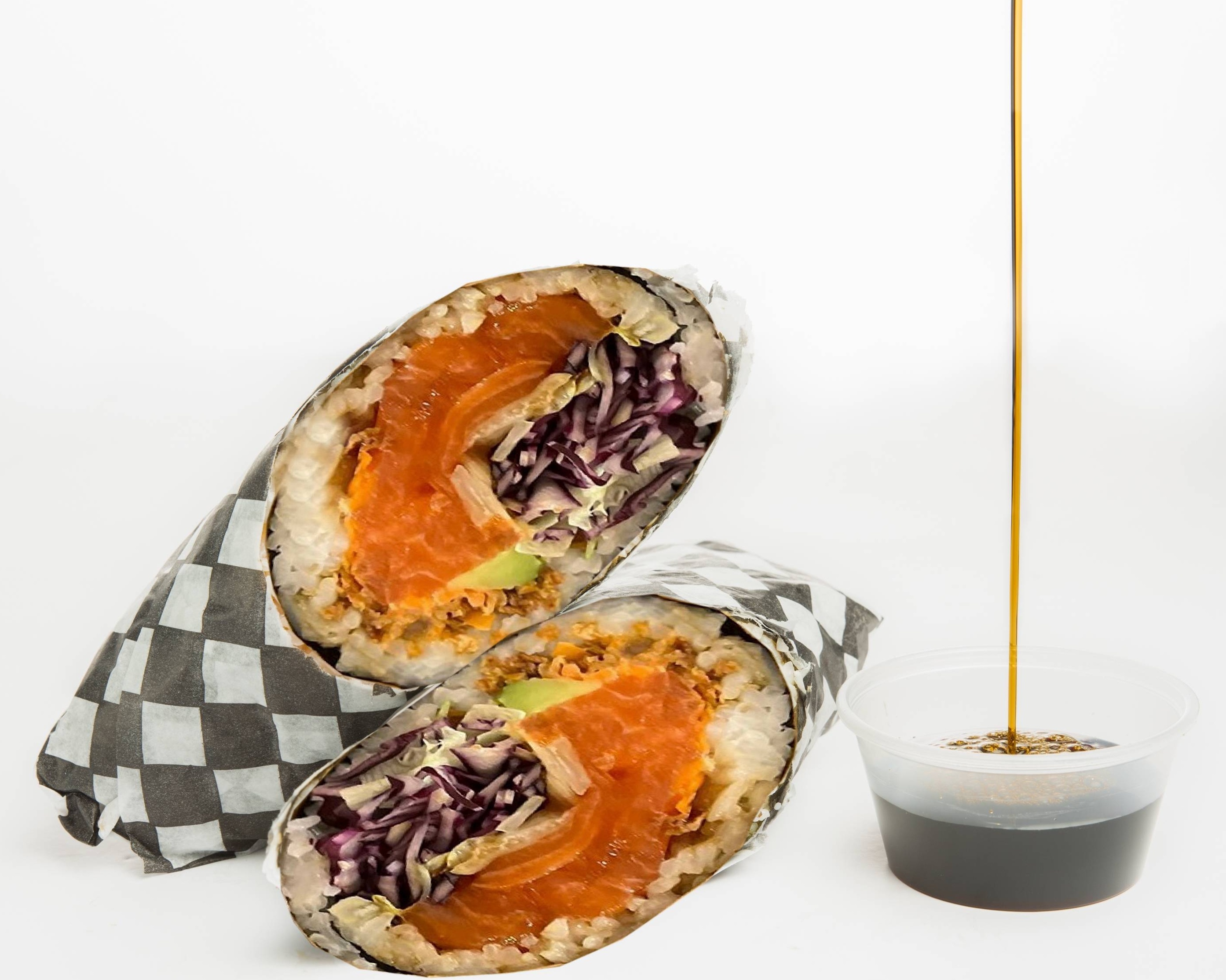 Burrito saumon