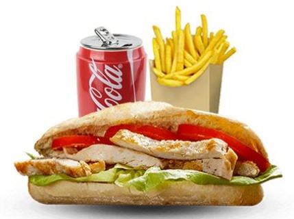 Sandwich escalope Boursin