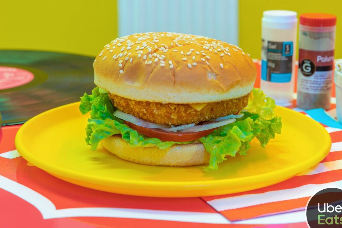 Le mac chicken burger