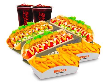 Combo 2 🌭🌭🌭🍟🥤