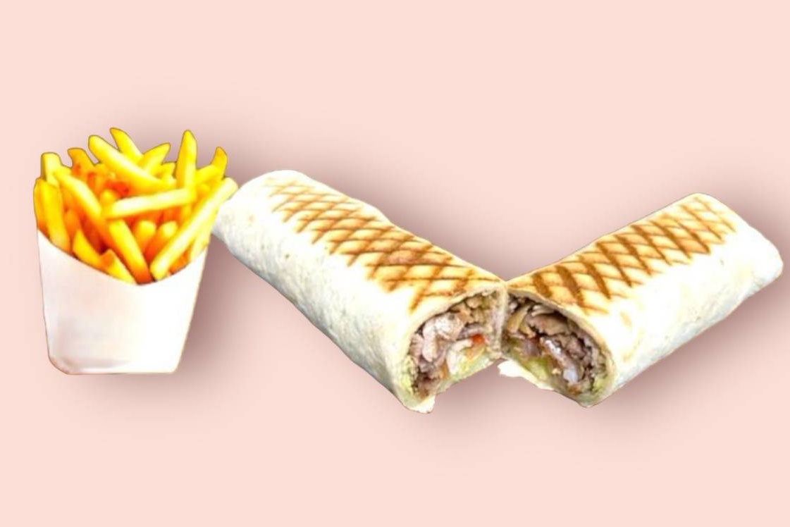 Galette kebab +Frite T N ROLL