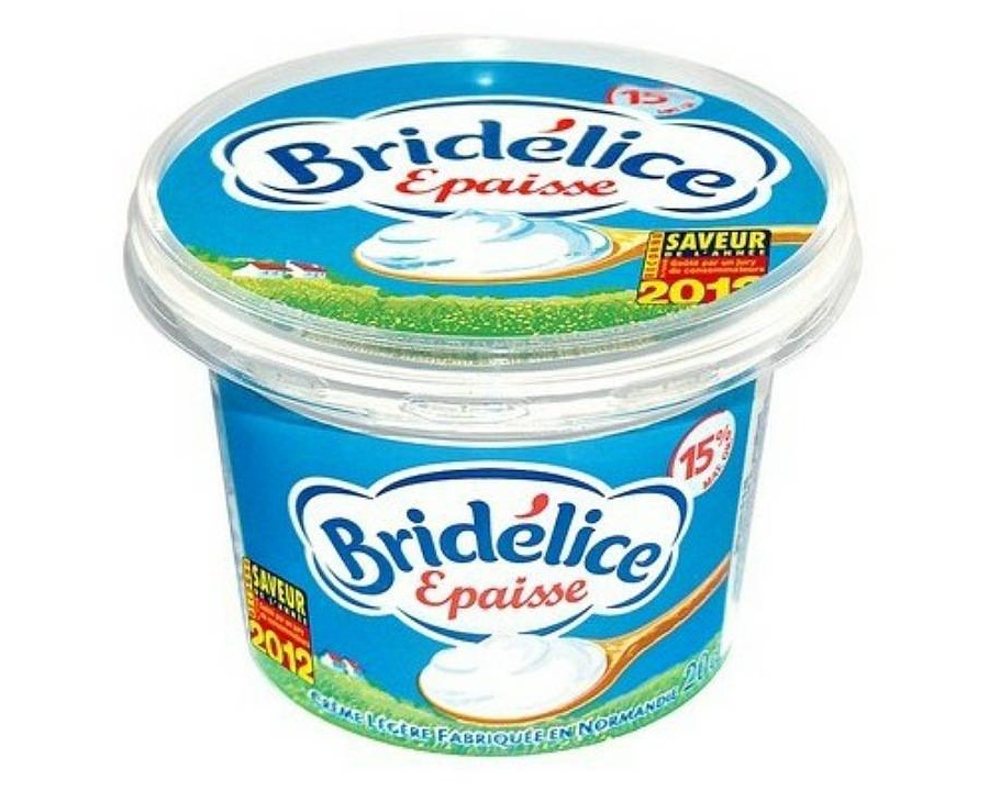Bridelice crème fraîche