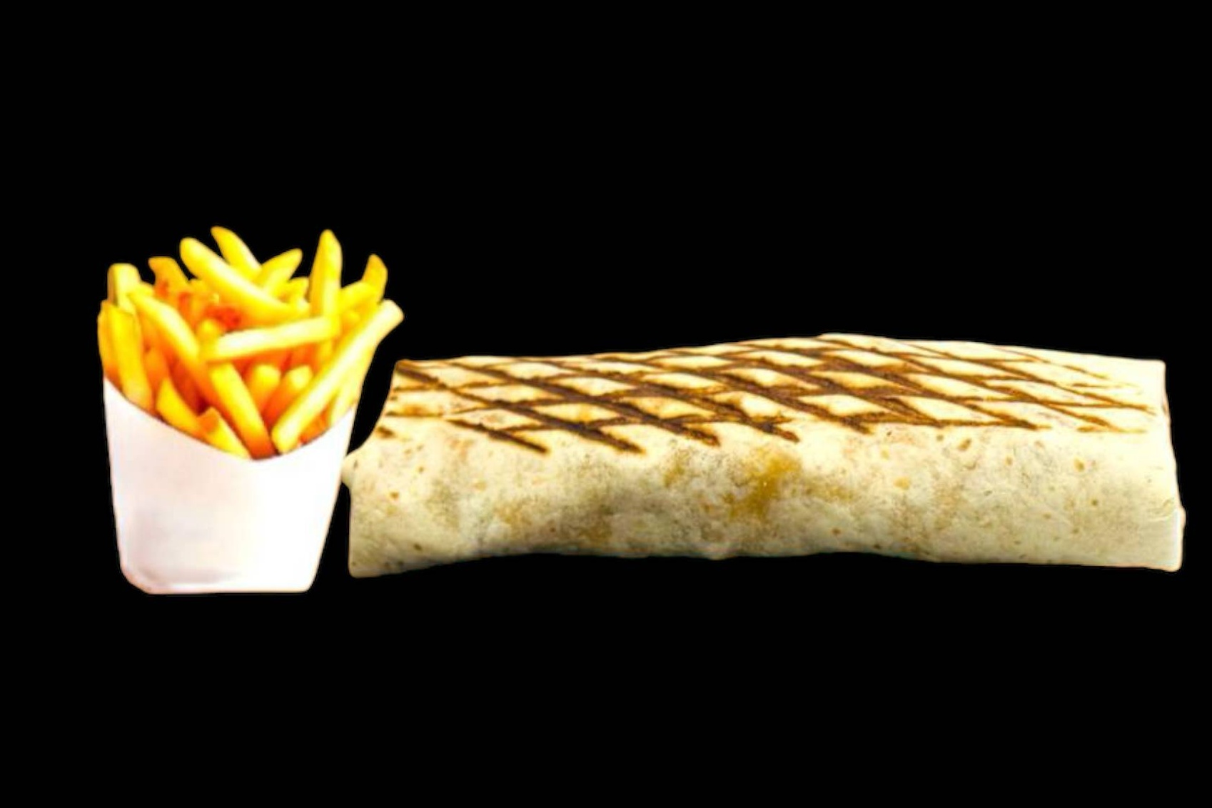 Galette kebab + frites