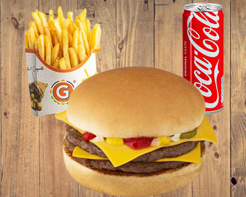 Menu cheeseburger