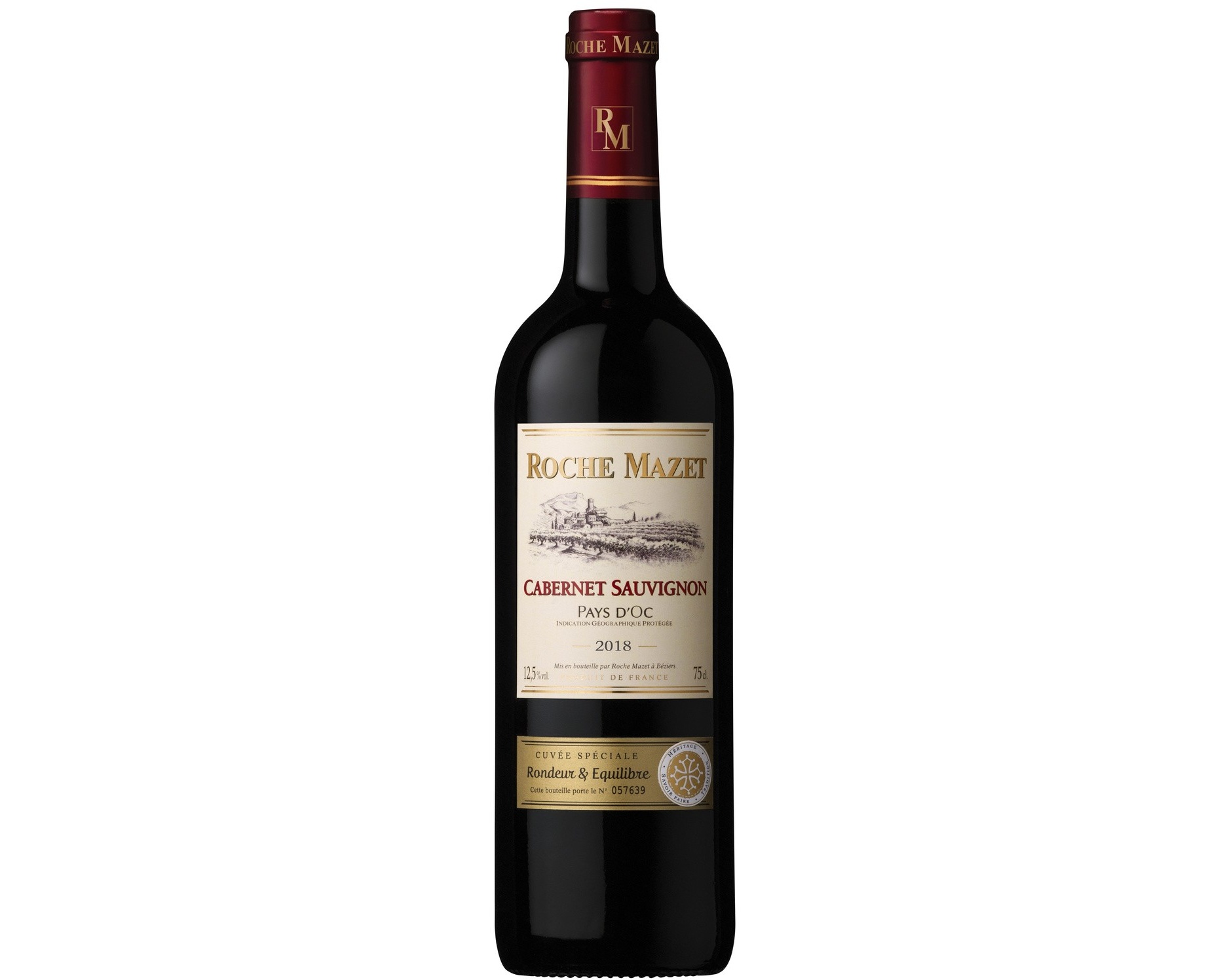 Roche Mazet Cabernet Sauvignon Pays d’Oc 2018 Rouge