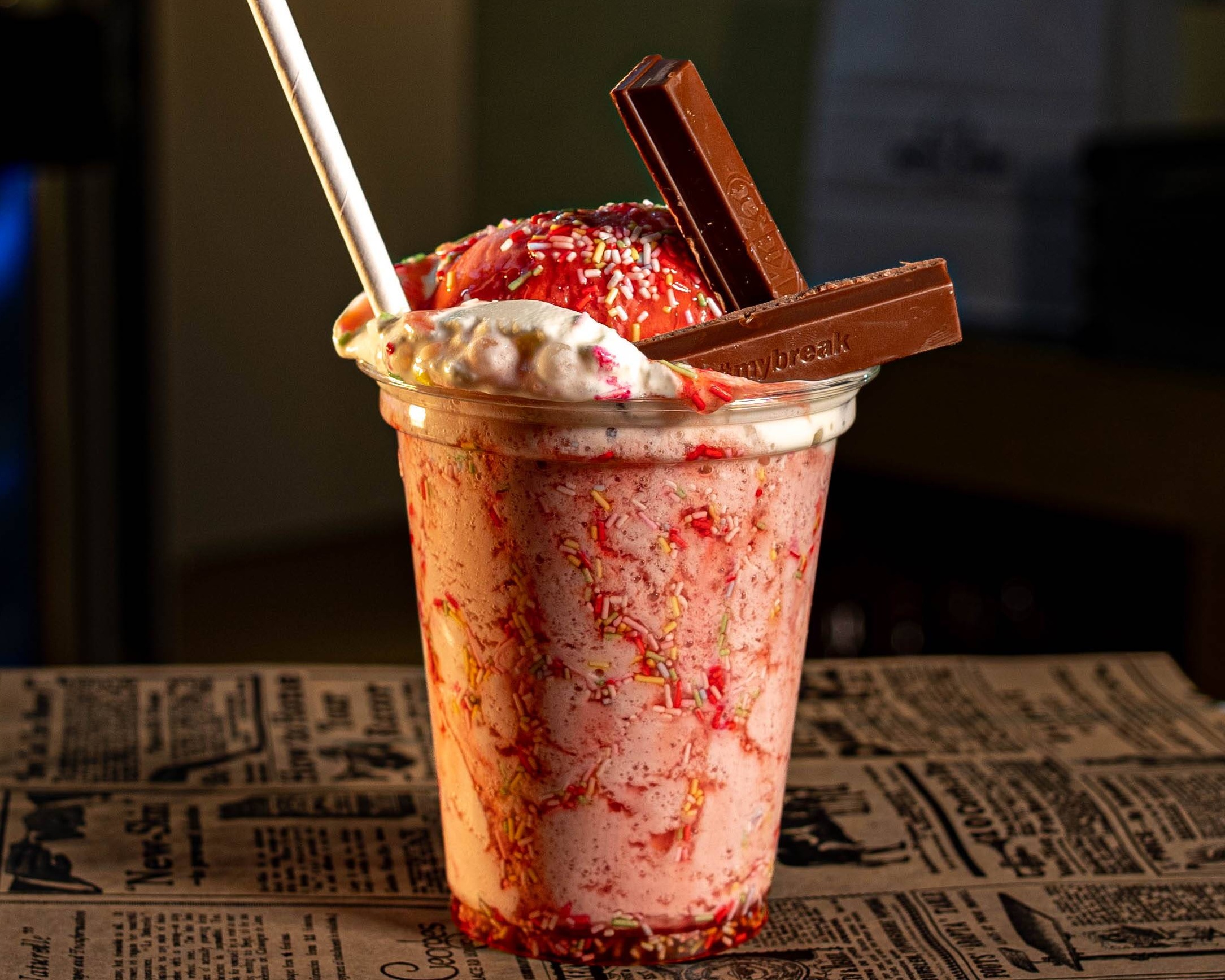 Milkshake fraise