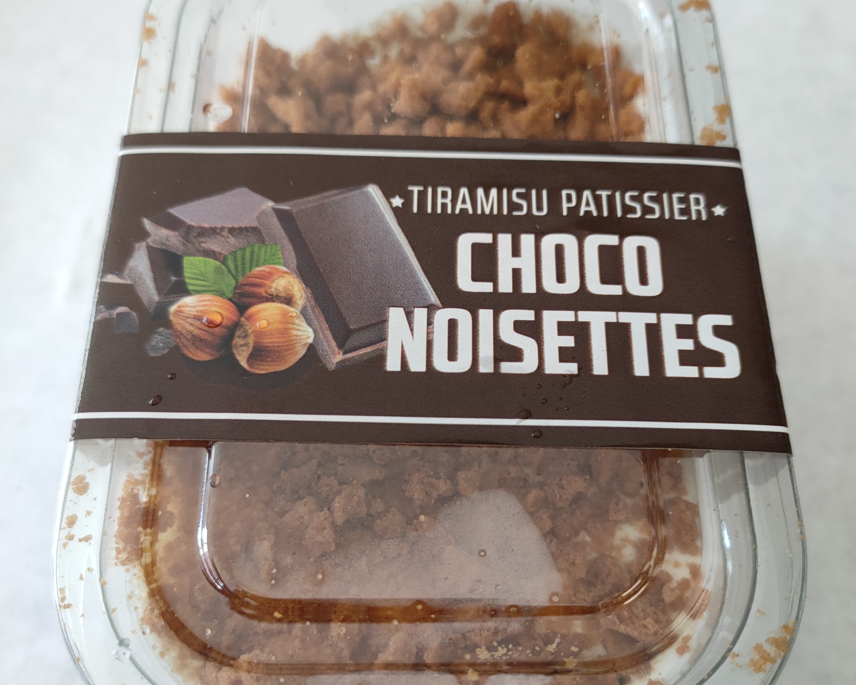 Tiramisu cohco noisettes