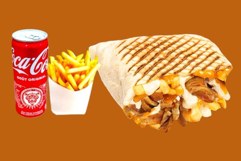 Menu Tacos Kebab Poulet