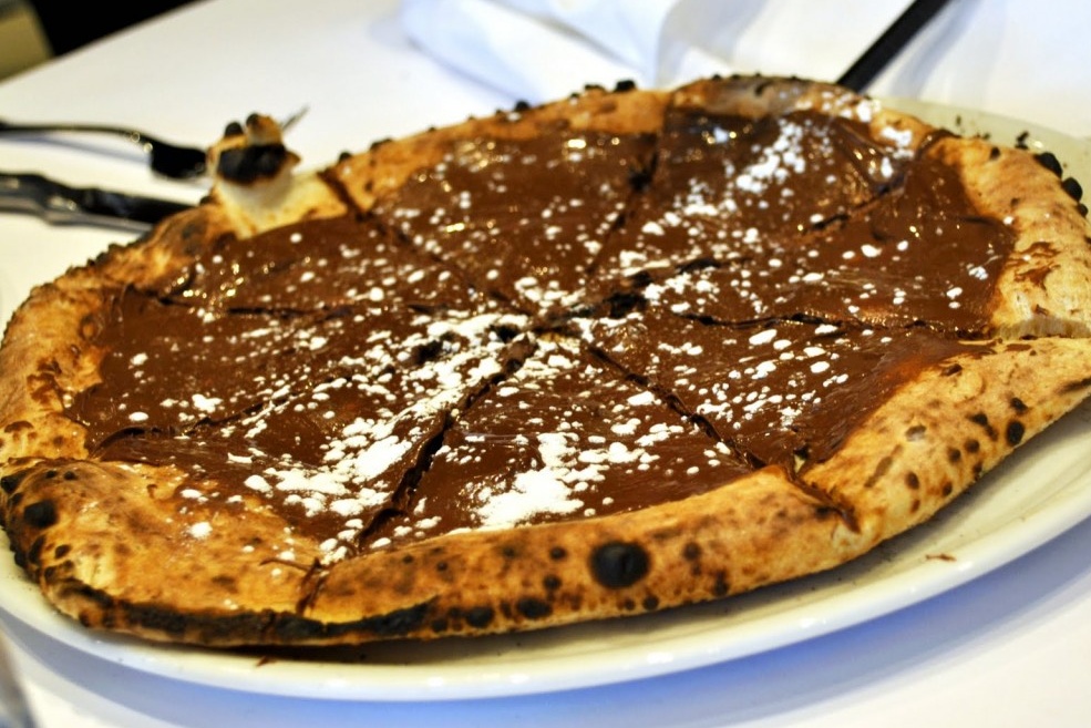 pizza nutella