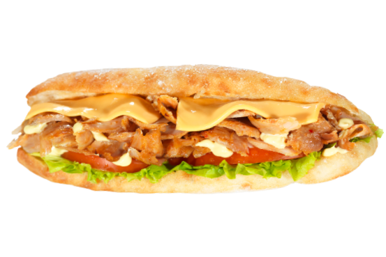 Sandwich au kebab