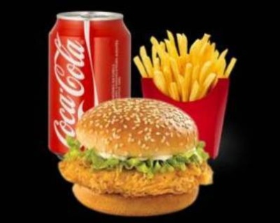 Menu Chicken Burger 🐔🍔🍟