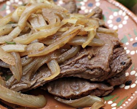 Bistec Encebollado(orden)